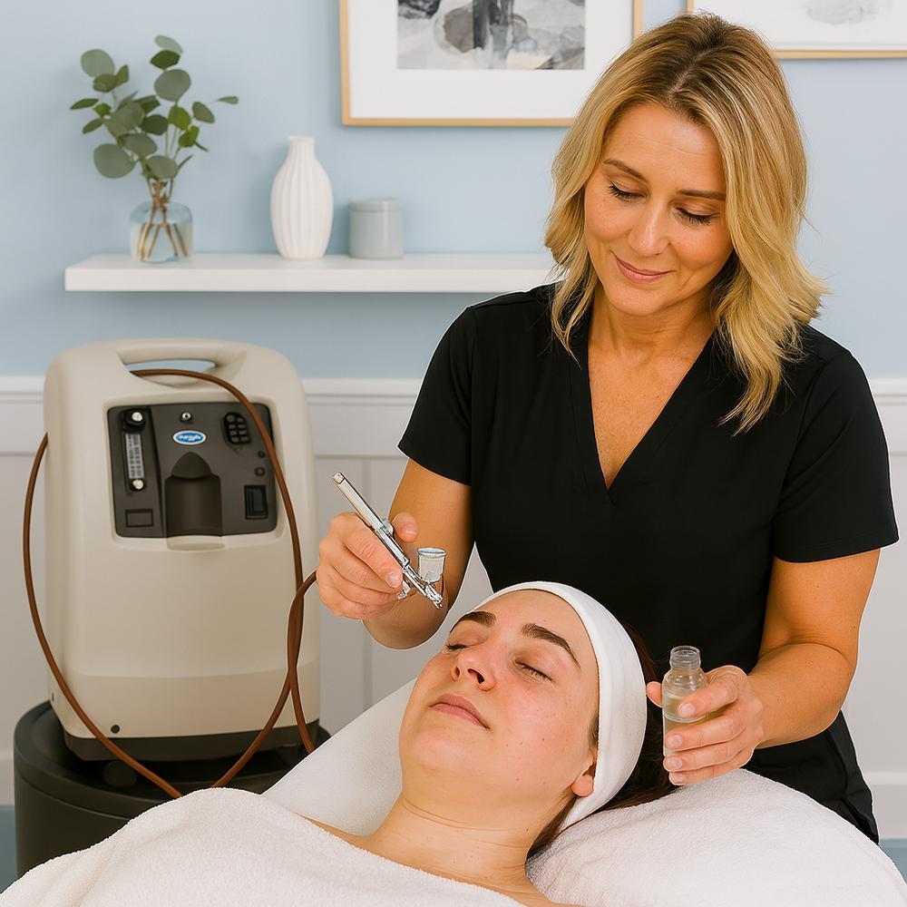 Equipamento de oxigenoterapia para clínicas: tecnologia profissional para tratamentos faciais
